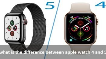 what is the difference between apple watch 4 and 5